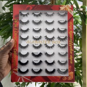 Wynkk beauty 16in1 lash tray. Alabaster box